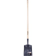 Pro™ Square Point Shovel, Wood, Tempered Steel Blade, Straight Handle, 48" Long