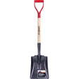 Pro™ Square Point Shovel, Wood, Tempered Steel Blade, D-Grip Handle, 27-3/4" Long