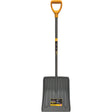 Pro™ Snow Shovel, Polypropylene Blade, 13-7/8" Wide, D-Grip Handle