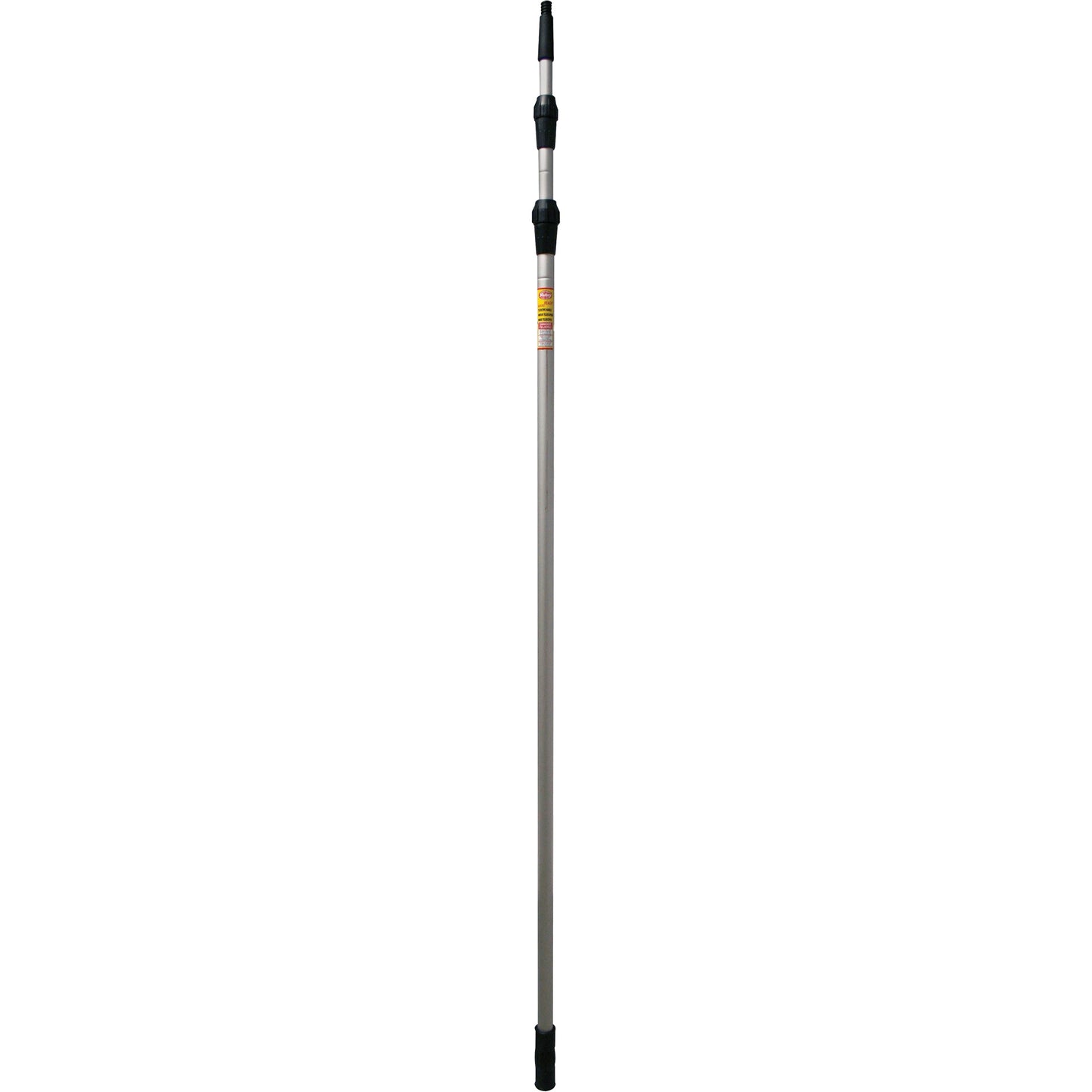 Extension Squeegee Handle, Aluminum, Telescopic, ACME Threaded Tip, 192" Length