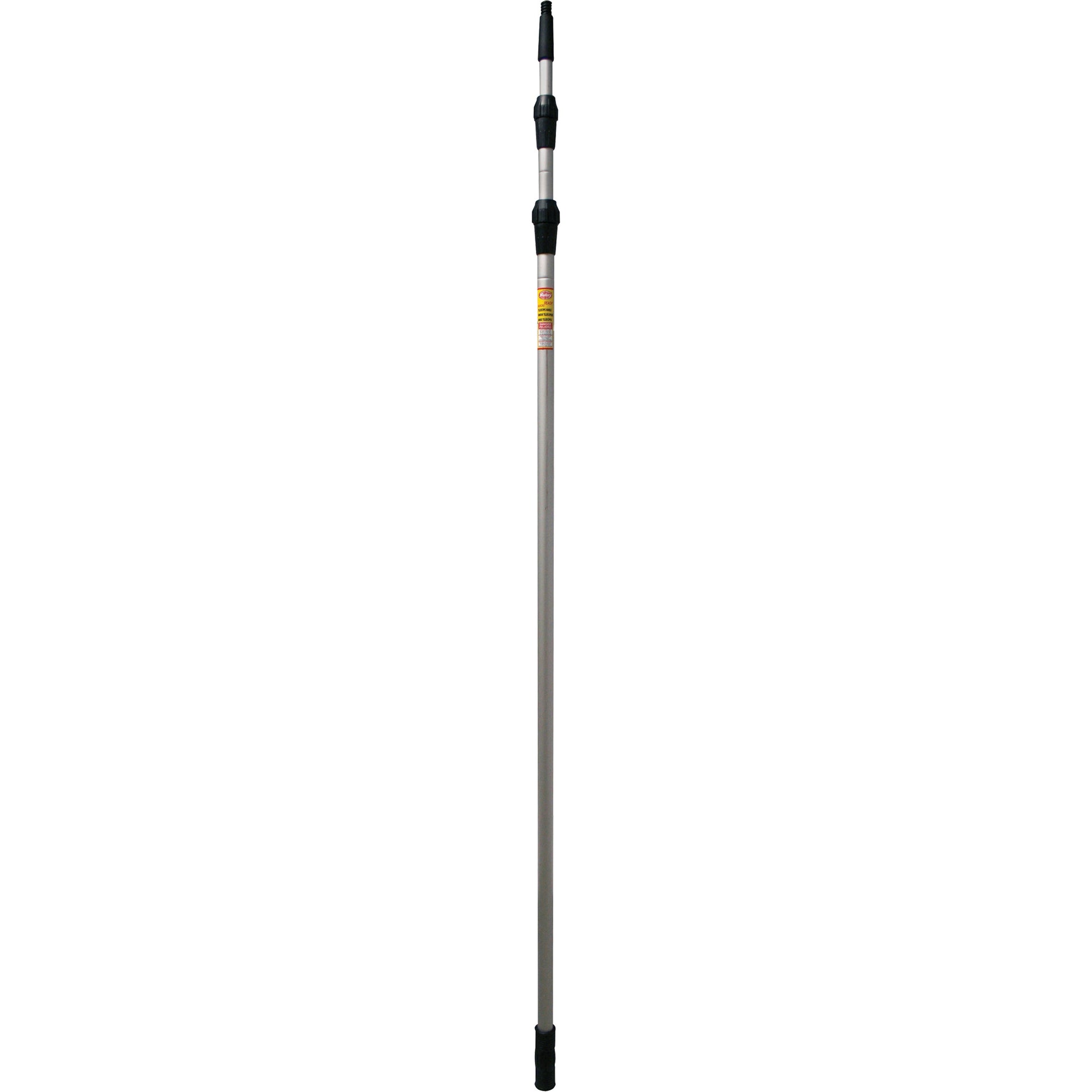 Extension Squeegee Handle, Aluminum, Telescopic, ACME Threaded Tip, 192" Length