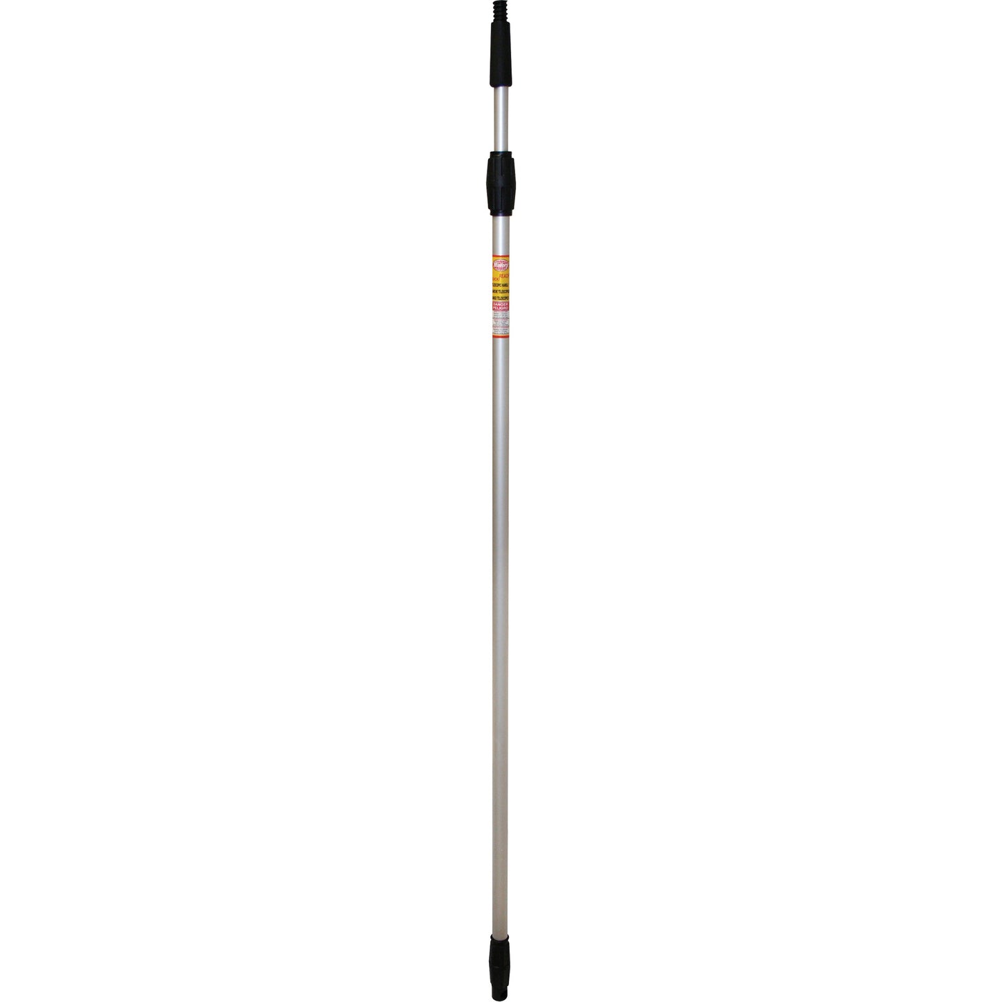 Extension Squeegee Handle, Aluminum, Telescopic, ACME Threaded Tip, 96" Length