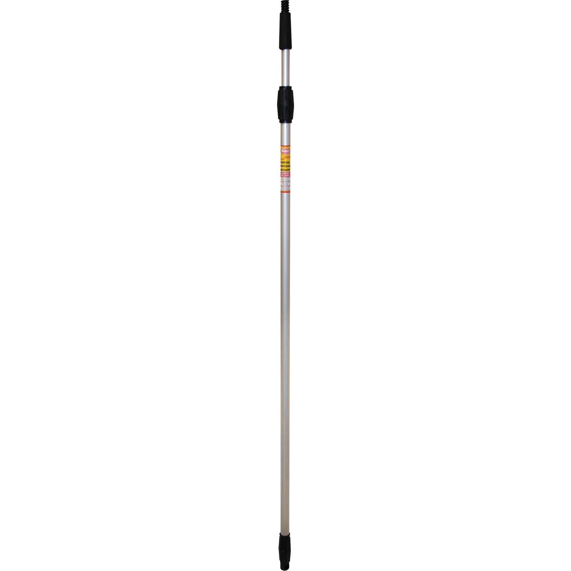 Extension Squeegee Handle, Aluminum, Telescopic, ACME Threaded Tip, 96" Length