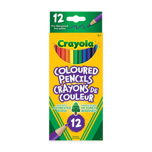 Crayola Coloured Pencils, 12 Count (Case of 12)