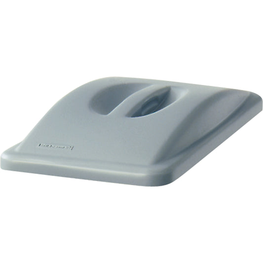 Slim Jim® Handle Top, Flat Lid, Plastic, Fits Container Size: 20-3/8" x 11-5/16"