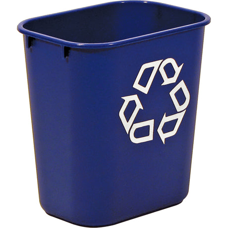 Recycling Container , Deskside, Plastic, 13-5/8 US Qt.