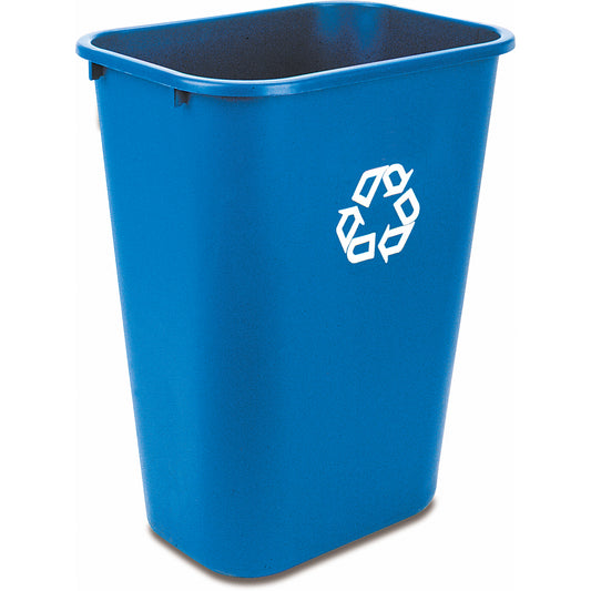 Recycling Container , Deskside, Plastic, 41-1/4 US Qt.