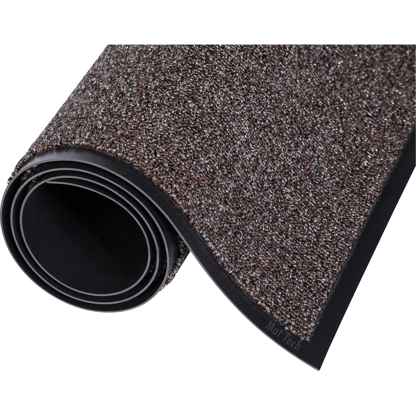 Mat Tech Cross-Over™ Matting, Wiper/Scraper, 4' x 37' x 5/16", Walnut