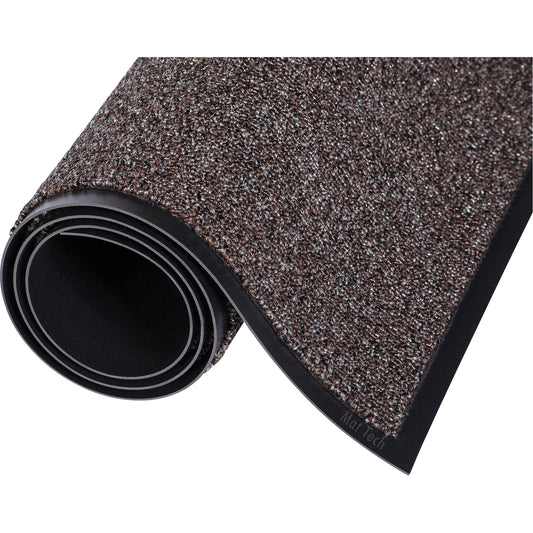 Mat Tech Cross-Over™ Matting, Wiper/Scraper, 4' x 37' x 5/16", Walnut
