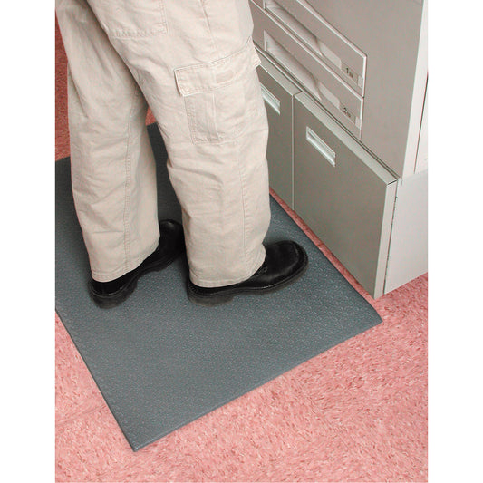 Mat Tech Comfort-King™ Mats, Smooth, 2' x 3' x 3/8", Grey, Sponge