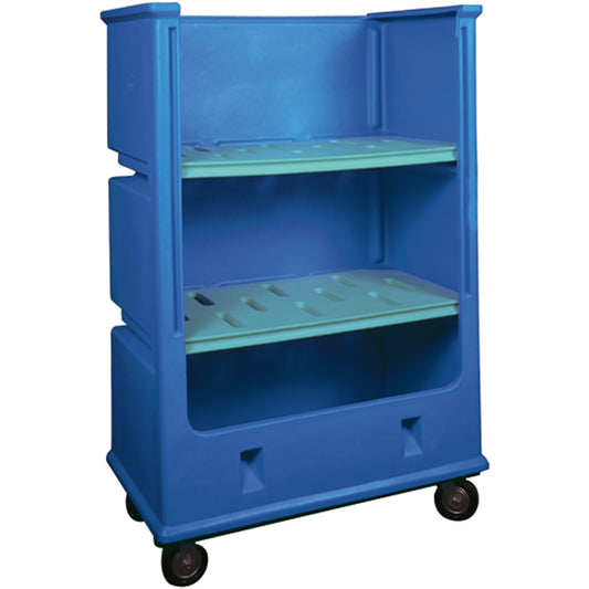 Convertible Linen Trucks, Plastic, 28" W x 48" D x 73-1/2 H, 1500 lbs. Capacity
