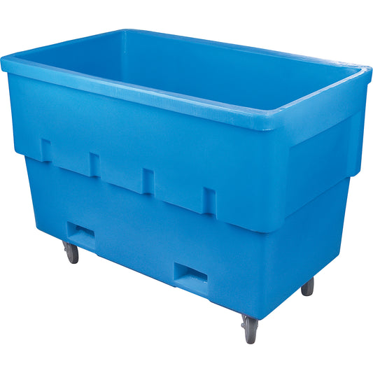 Double Walled Box Trucks, Polyethylene, 53" L x 28-1/4" W x 37" H, 22 cu. ft. Volume, 500 lbs. Capacity