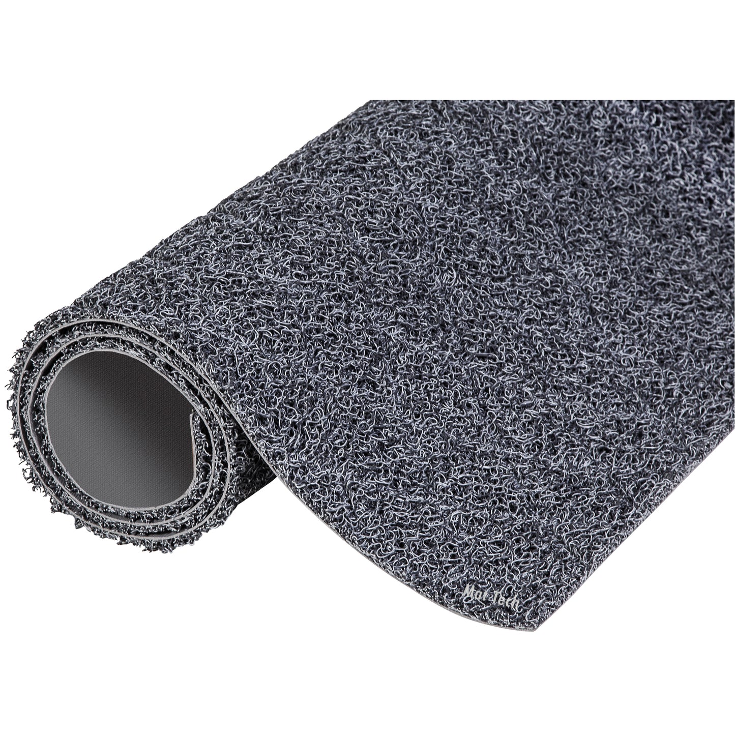 Mat Tech Diamond-Deluxe™ Duet Mat, Vinyl, Scraper Type, Diamond Pattern, 3' x 5', Grey