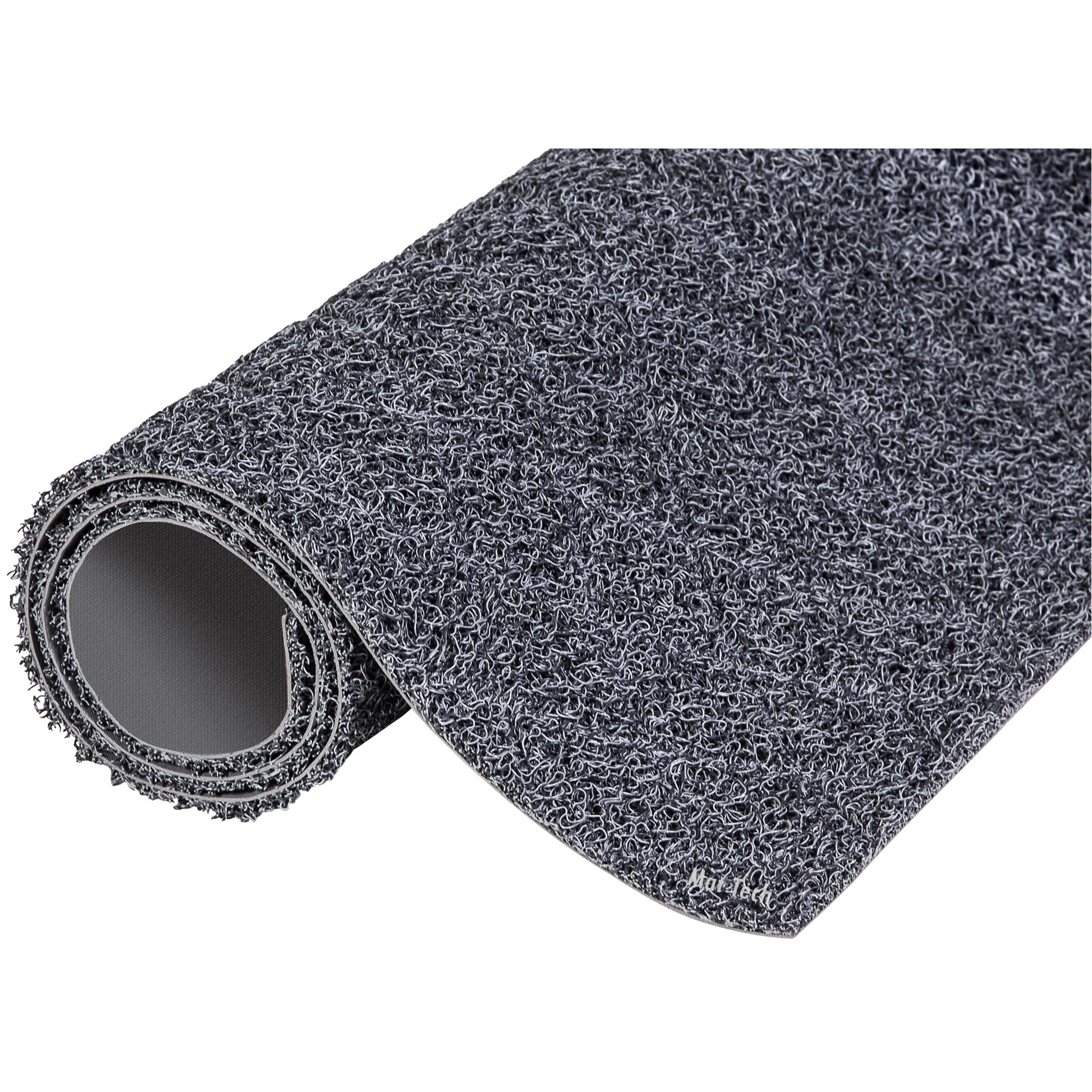 Mat Tech Diamond-Deluxe™ Duet Mat, Vinyl, Scraper Type, Diamond Pattern, 4' x 6', Grey