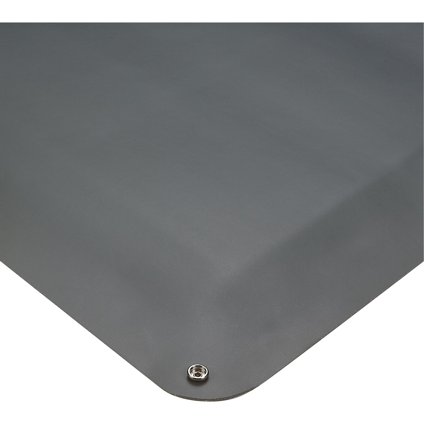 Wearwell Static Dissipative Anti-Fatigue No.791 Matting, 2' W x 3' L x 1/2" T, PVC, Smooth, Grey