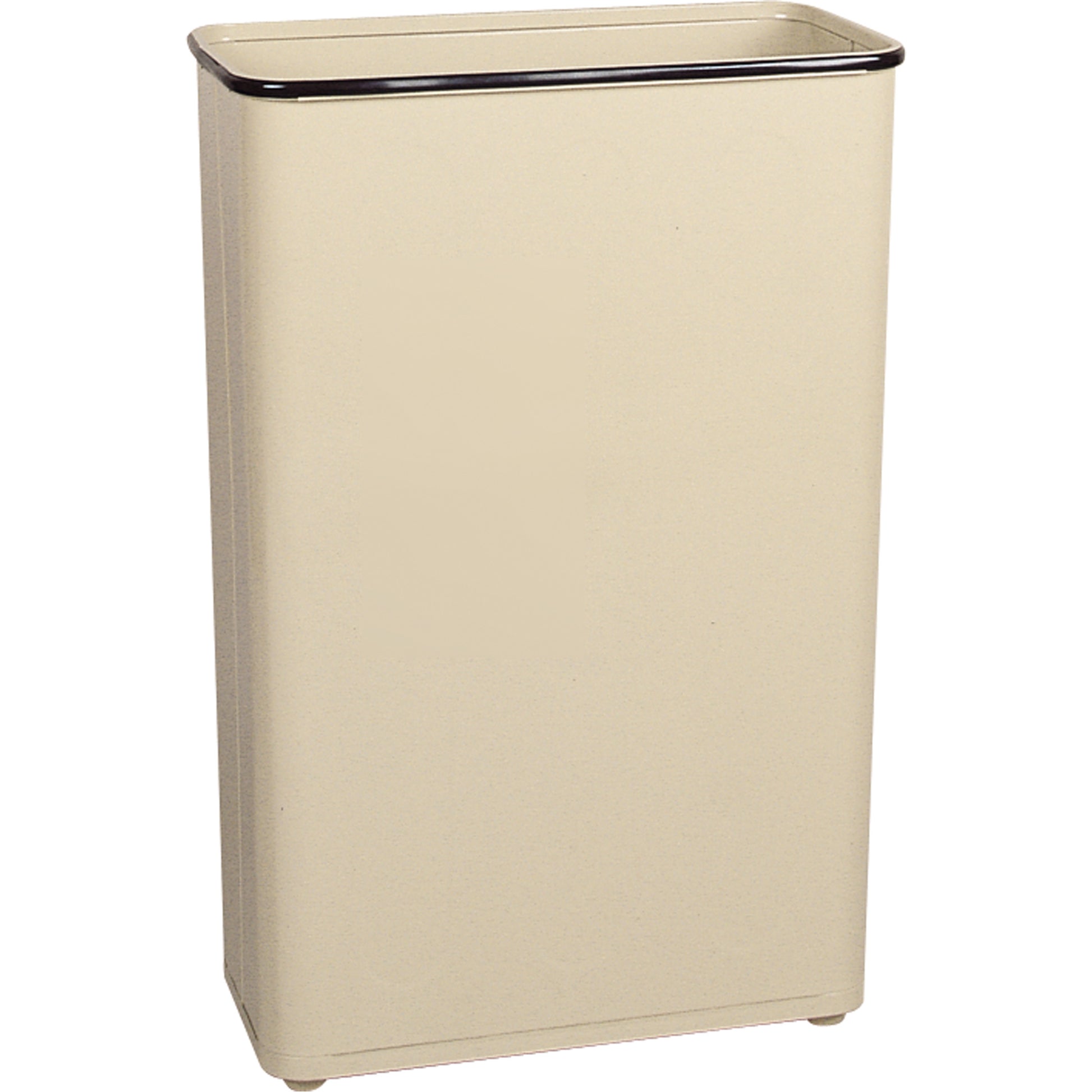 Rectangular Waste Basket, 96 Quarts, Steel