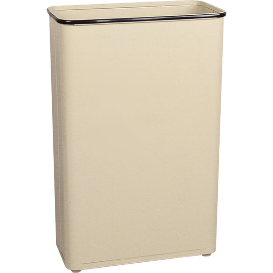Rectangular Waste Basket, 96 Quarts, Steel