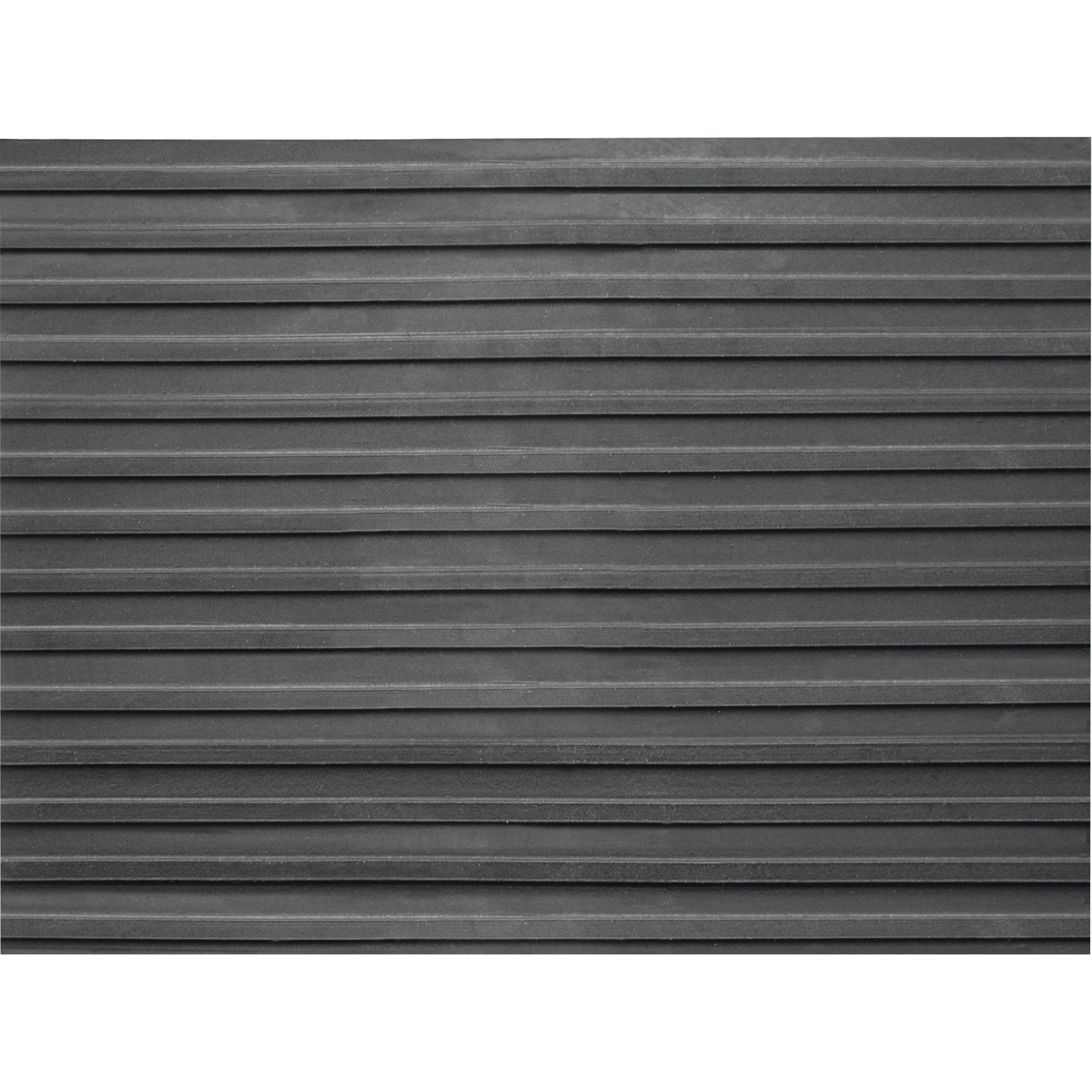 Pliflex Entrance Mats, Runner, 2' x lin.ft x 1/8", Black