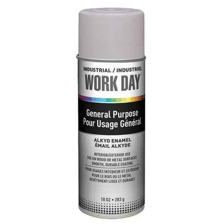 Industrial Enamel Primer, Grey, Very Flat, 10 oz., Aerosol Can