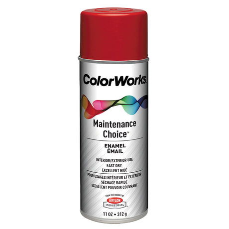 Maintenance Choice™ Enamel, Cherry Red, Gloss, 11 oz., Aerosol Can