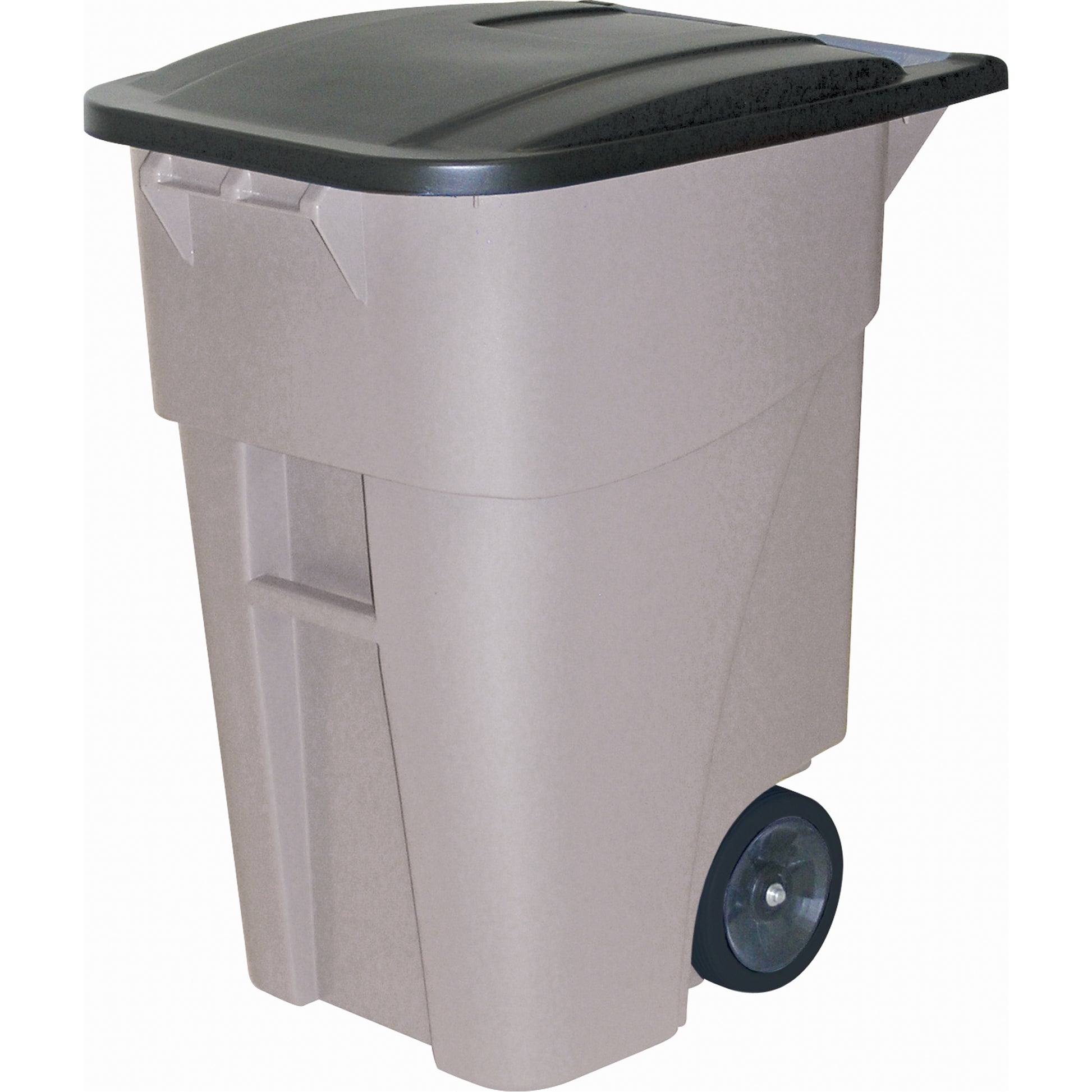 Brute® Roll Out Containers, Plastic, 50 US gal.