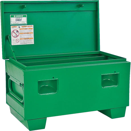 Chest Box, 36" W x 19" D x 17" H, Green