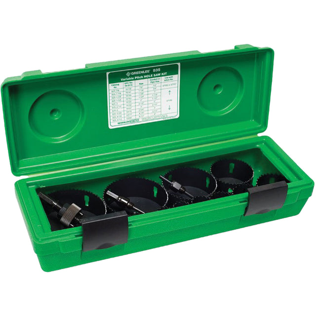 Bi-Metal Hole Saw Kit, 13 Pieces