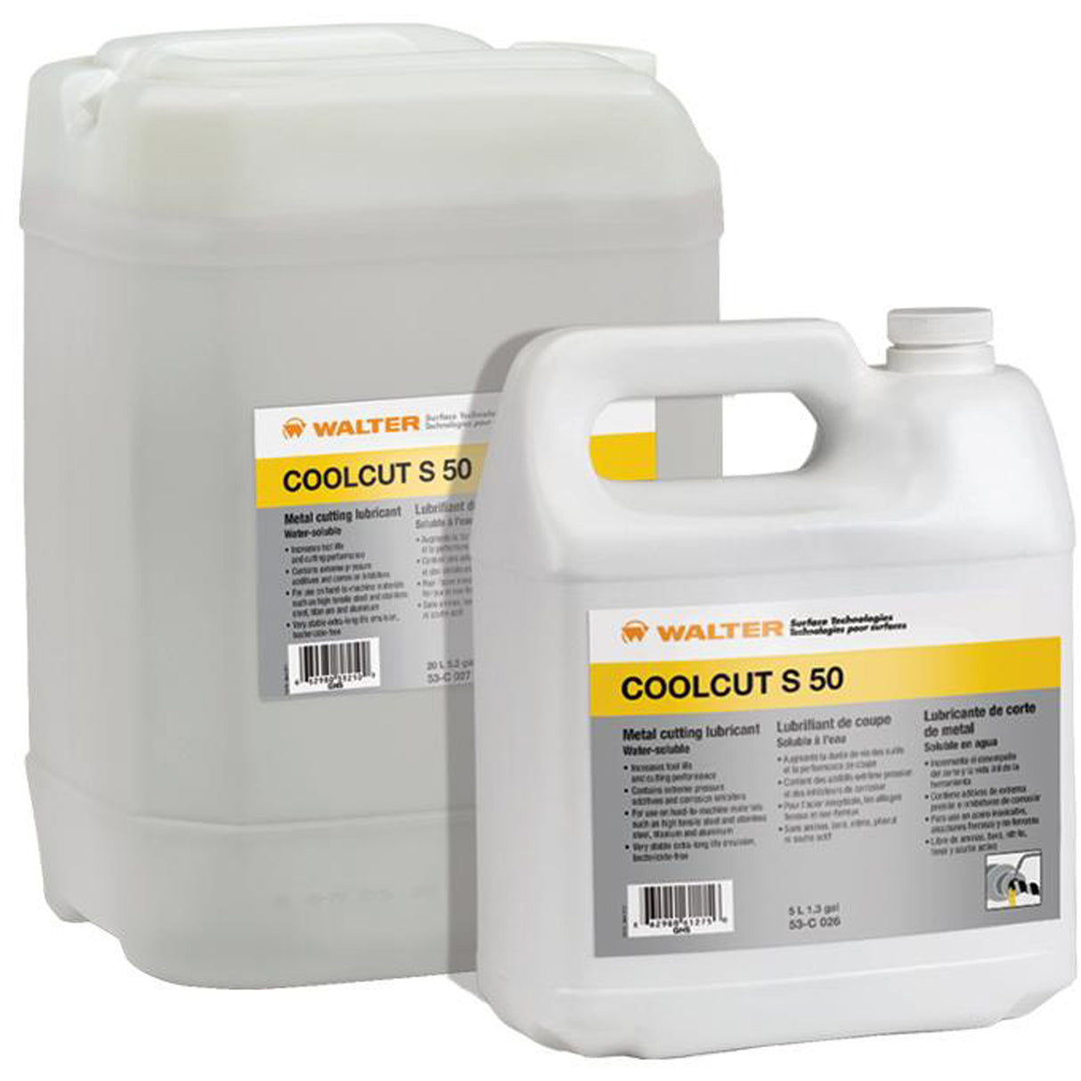 COOLCUT S-50™ Water-Miscible Cutting Lubricant, 208 L