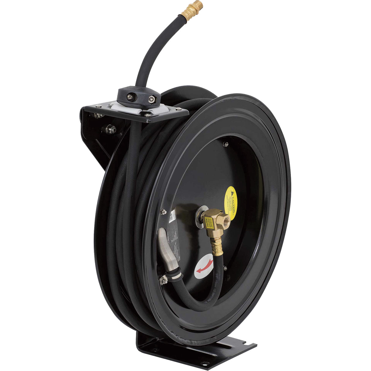 I3850AS Retractable Air Hose Reel, 50', Steel
