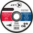 A60GP Power Abrasive Cut Off Wheel, 5" x 0.045"/3/64", 7/8" Arbor, Type 1/F41, 12000 RPM