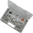 TD40HM Metric HSS Tap & Alloy Die Set, 40 Pieces