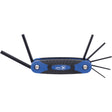 JFHK-7M Folding Hex Key Set, 7 Pcs., Metric