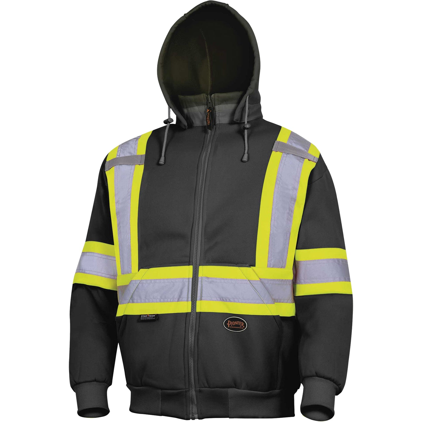 Pioneer 6925BK Hoodie, Medium, Black