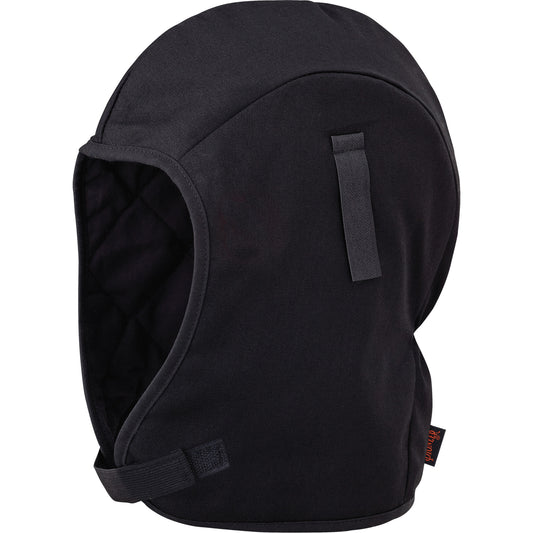 Pioneer 564A Flame Resistant Quilted Hardhat Liner, Black, Cotton