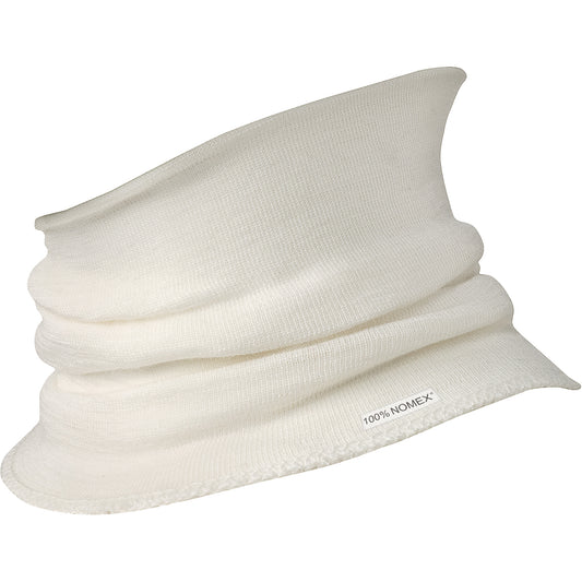 Pioneer C207 Neck Warmer & Wind Guard, White, Nomex®