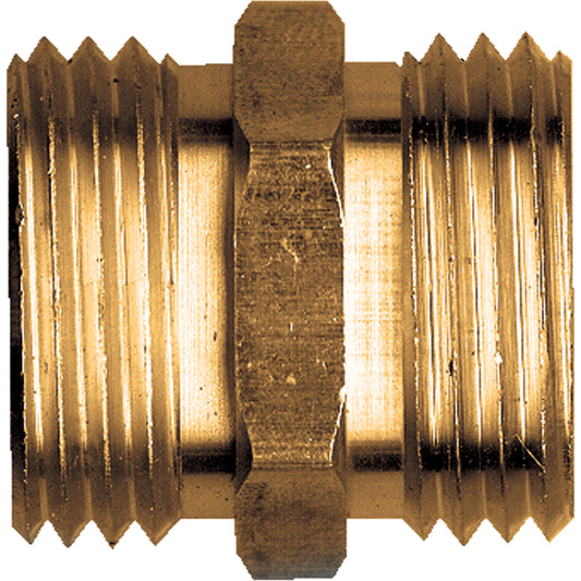 Male Pipe Coupling, Brass