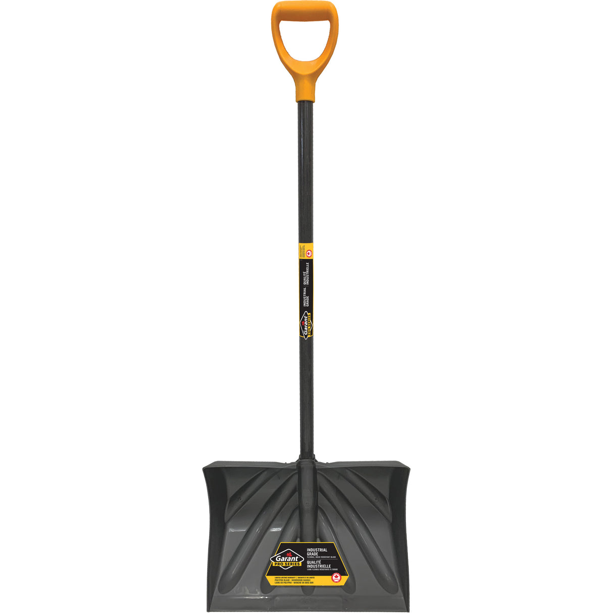 Pro™ Snow Shovel, Polypropylene Blade, 13-1/2" Wide, D-Grip Handle