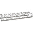 Style Bicycle Rack, Galvanized Steel, 8 Bike Capacity