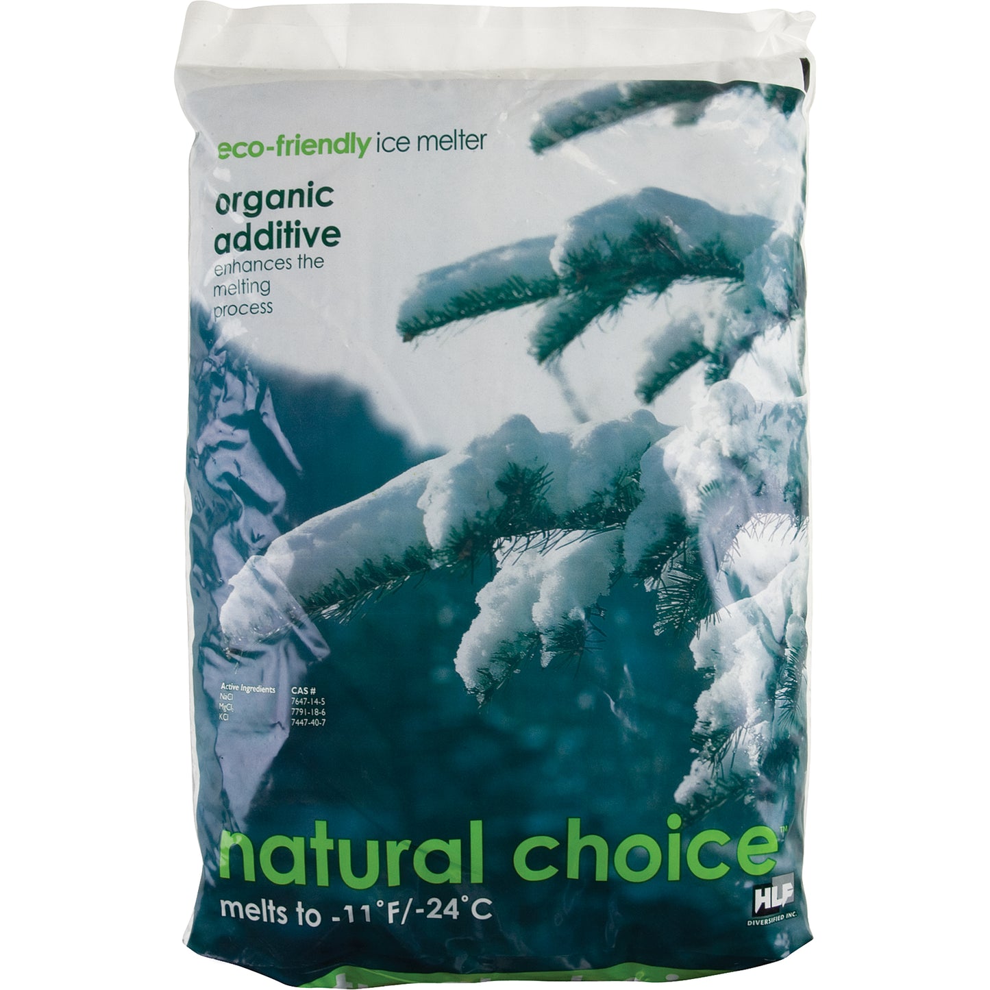 Natural Choice™ Ice Melters, Bag, 44 lbs.(20 kg), -24°C (-11°F) Melting Point