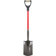 Heavy-Duty Shovels, Fibreglass, Carbon Steel Blade, D-Grip Handle, 30-1/2" Long