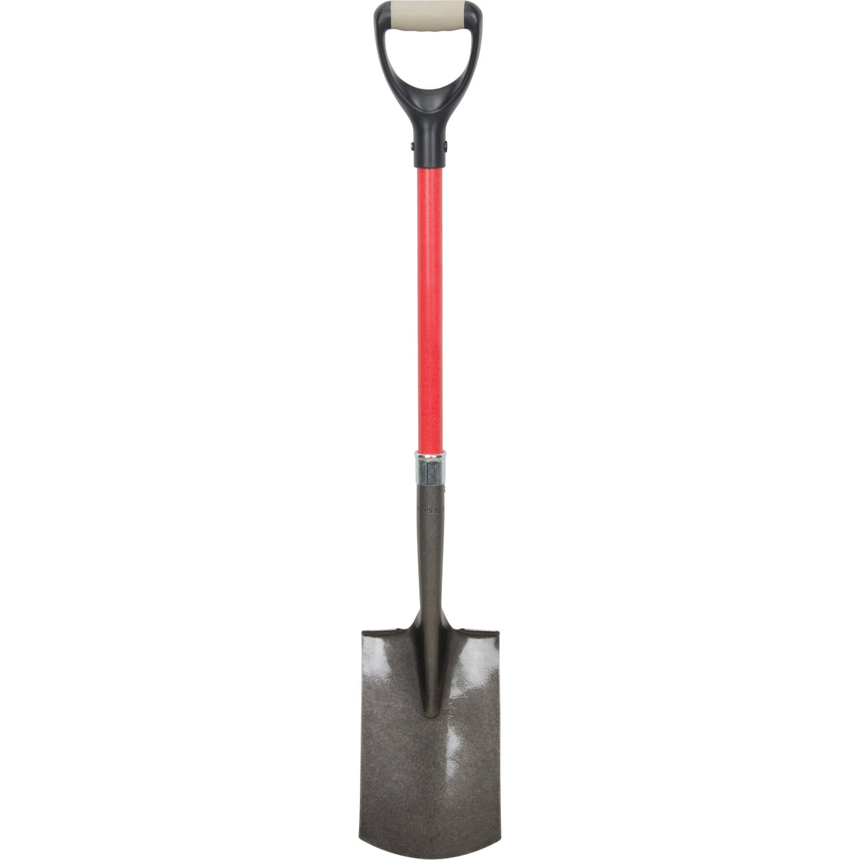 Heavy-Duty Shovels, Fibreglass, Carbon Steel Blade, D-Grip Handle, 30-1/2" Long