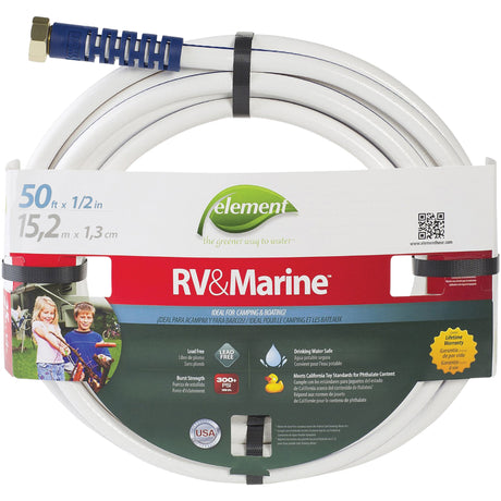 Element™ Marine & RV Water Hoses, PVC, 1/2" dia. x 50'