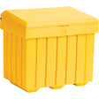 Economy Salt Sand Storage Container, 32" x 23" x 27-1/2", 10 cu. Ft., Yellow