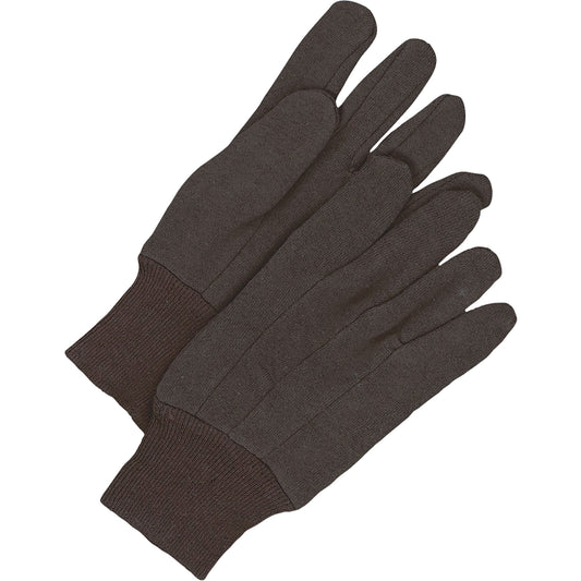 Bob Dale Gloves Classic Jersey Gloves, One Size, Brown, Unlined, Knit Wrist