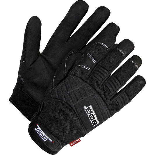 Bob Dale Gloves Mechanic's Gloves, Synthetic Palm, Size Medium