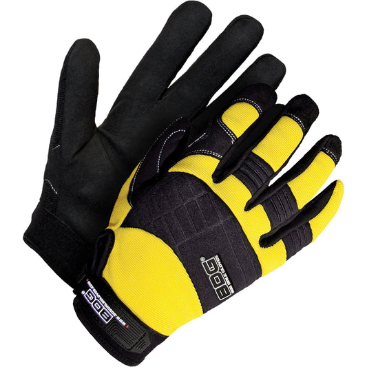 Bob Dale Gloves Mechanic's Gloves, Synthetic Palm, Size X-Large