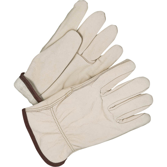 Bob Dale Gloves Classic Driver Gloves, 11, Grain Cowhide Palm, Fleece Inner Lining