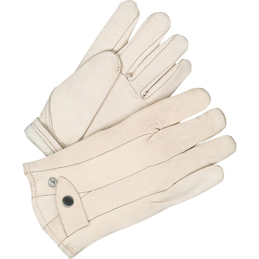 Bob Dale Gloves Classic Roper Gloves, 11, Grain Cowhide Palm, Fleece Inner Lining