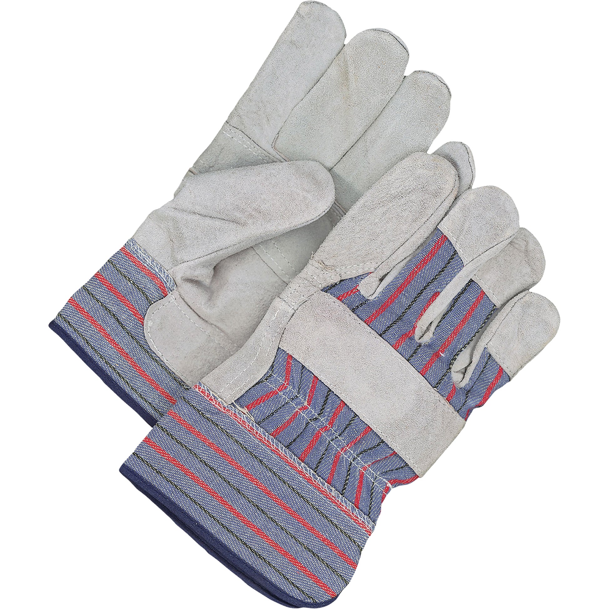 Bob Dale Gloves Classic Fitter Gloves with Patch Palm, One Size, Split Cowhide Palm, Fleece Inner Lining