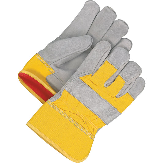 Bob Dale Gloves Classic Fitter Gloves, One Size, Split Cowhide Palm, Foam Fleece Inner Lining
